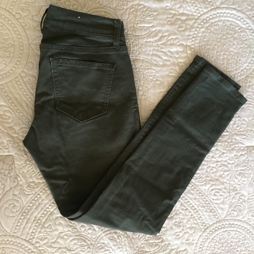 Green jeans